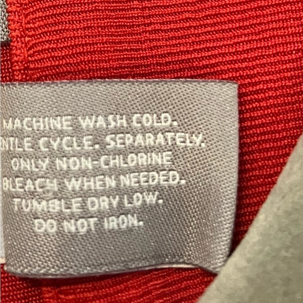 Chico's Red Utility Jacket - Picture 6 of 11